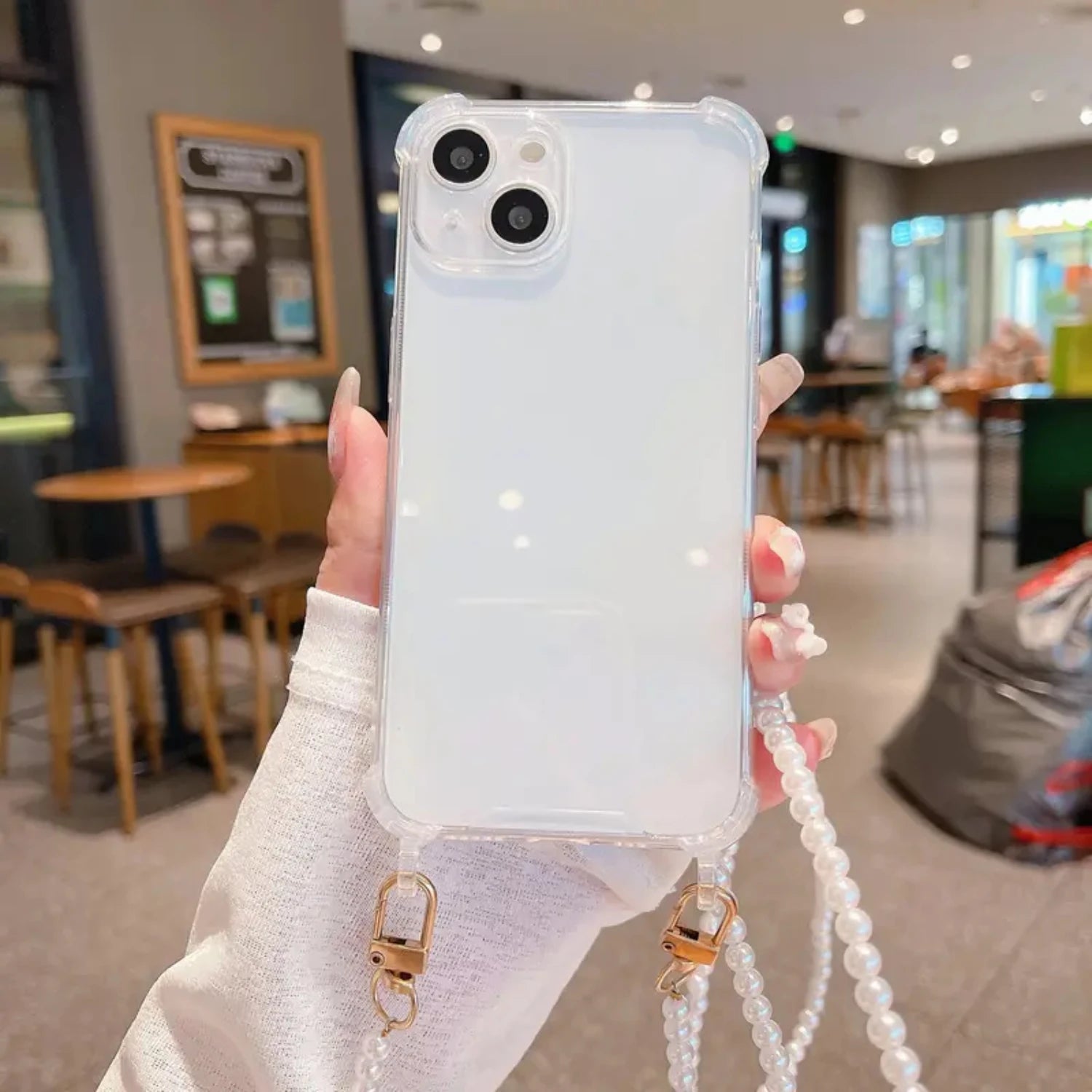 Air Wristband Clear Case - iPhone 13-14 Pro Max