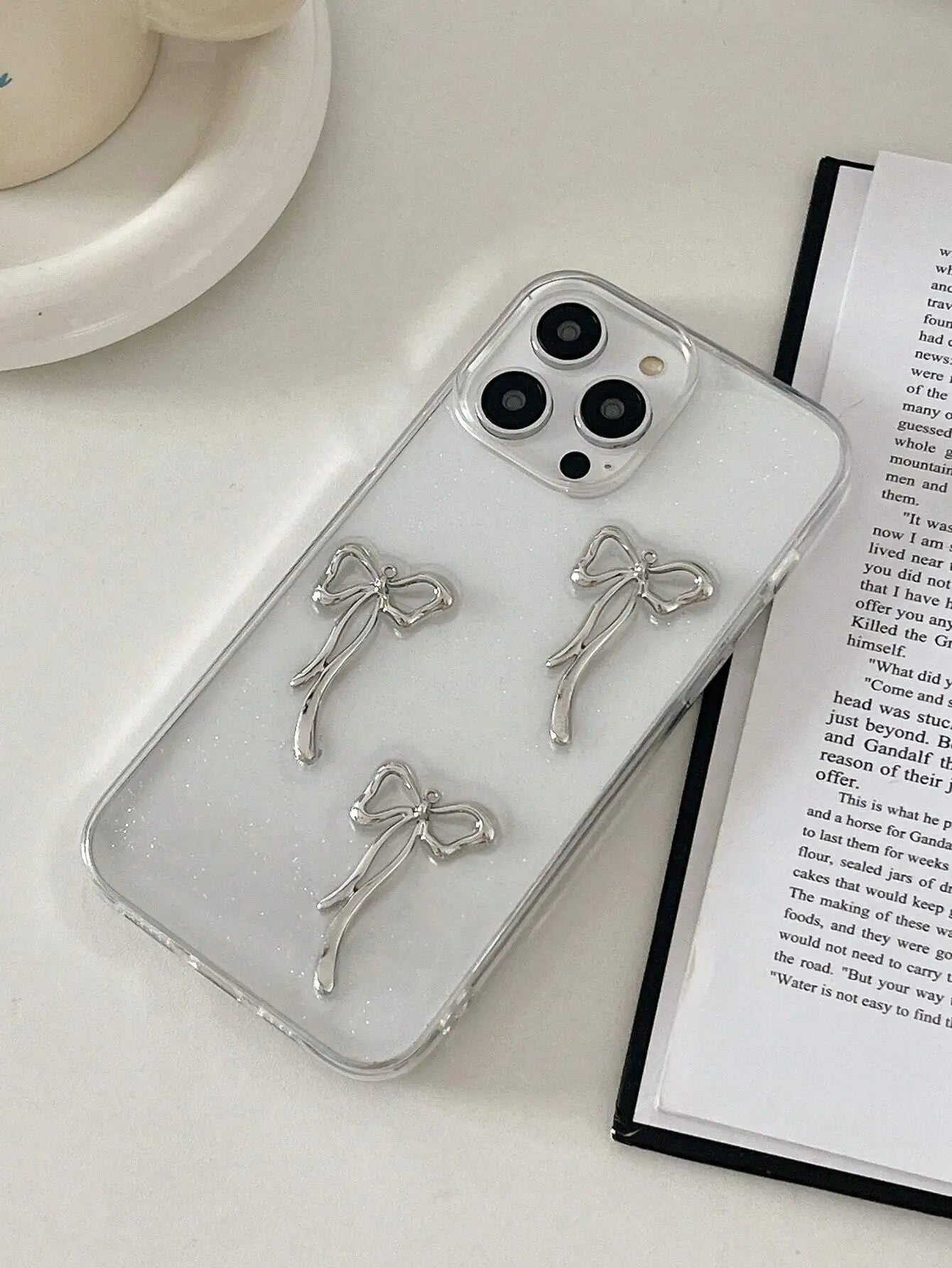 Bowknot Dropproof Clear Case - iPhones