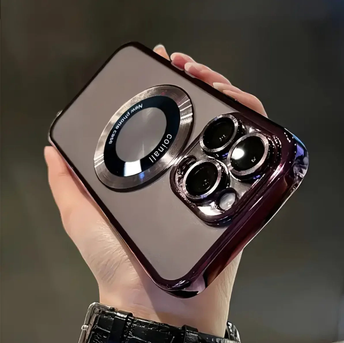 Transparent Shockproof Case - iPhone 12-16 Pro Max
