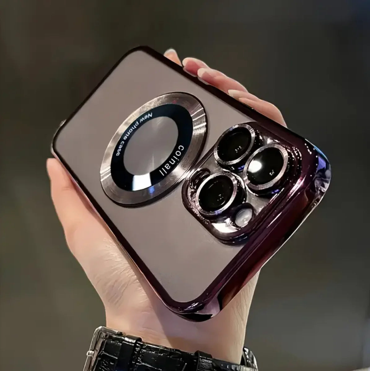 Transparent Shockproof Case - iPhone 12-16 Pro Max