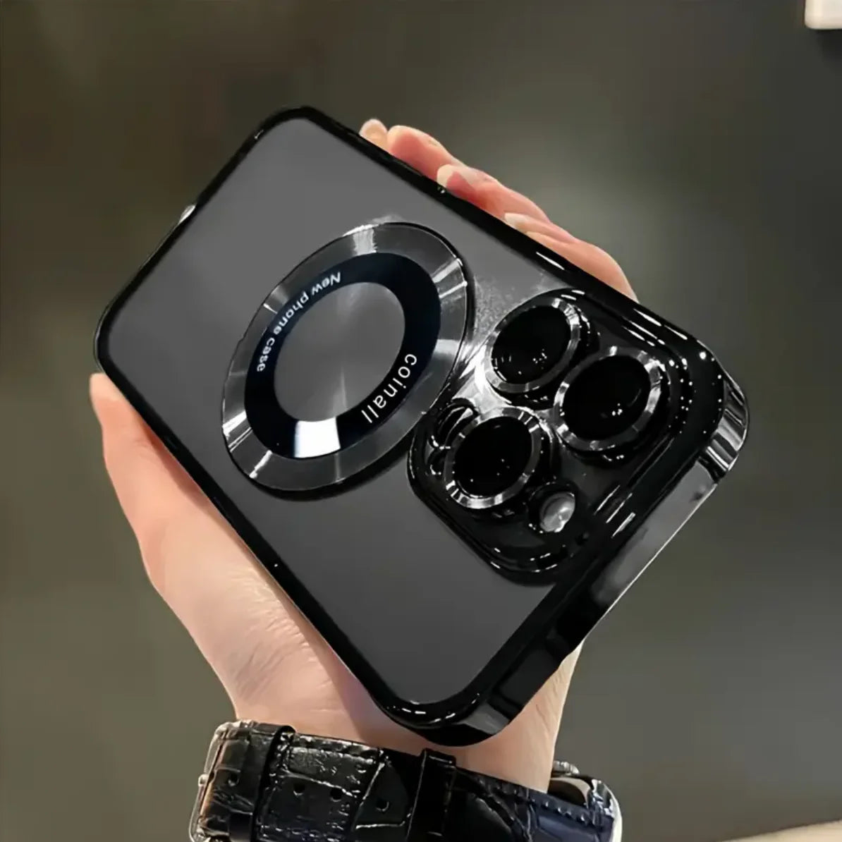 Transparent Shockproof Case - iPhone 12-16 Pro Max