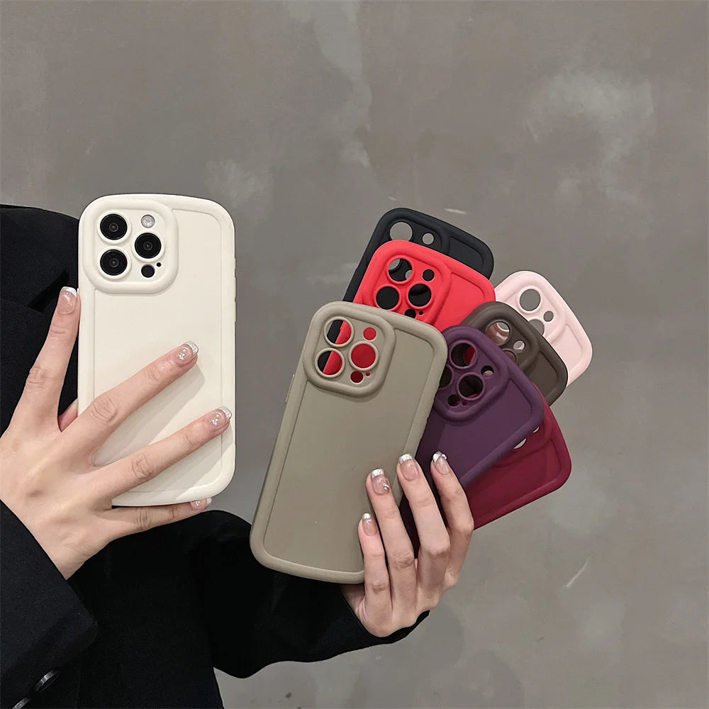 Cute Soft Matte Case - iPhone 5-13 XR XS Max