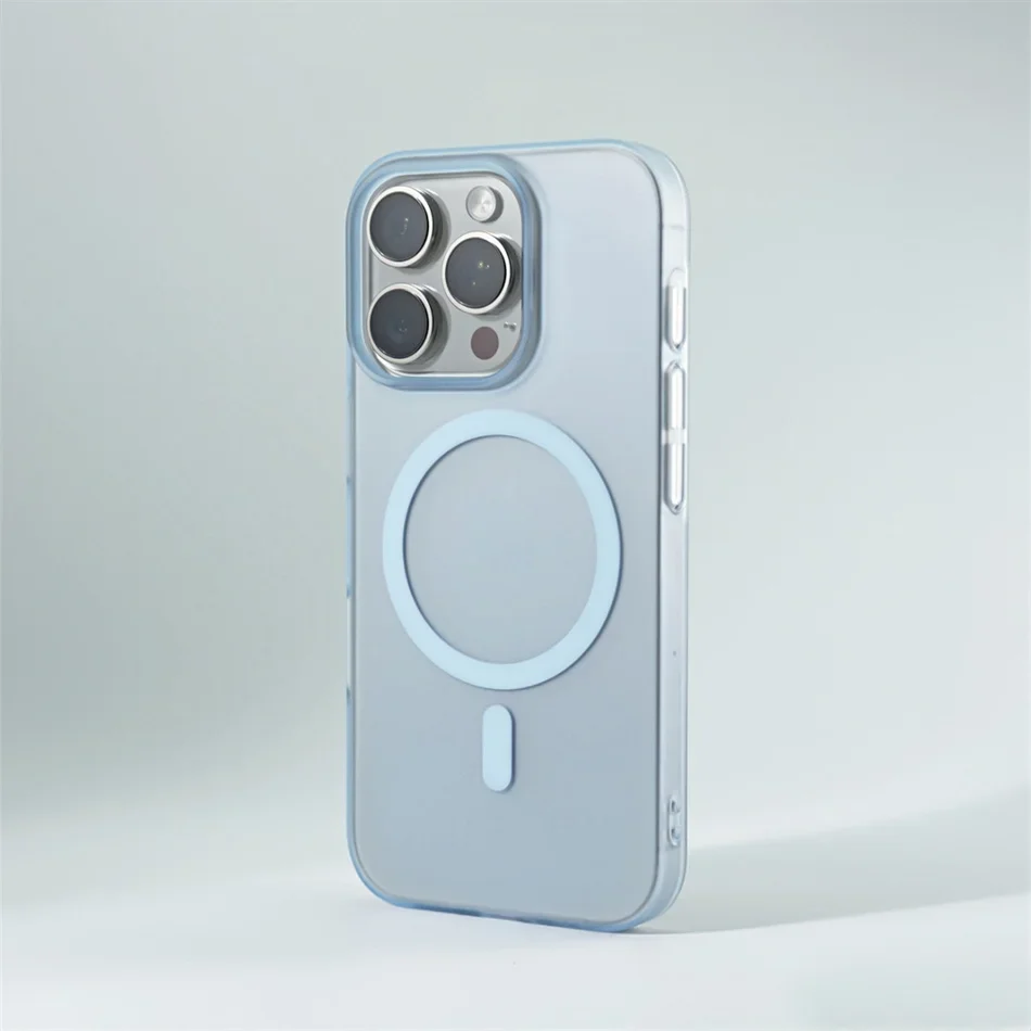 Matte Magnetic Bumper Case - iPhone 11-15 Pro Max