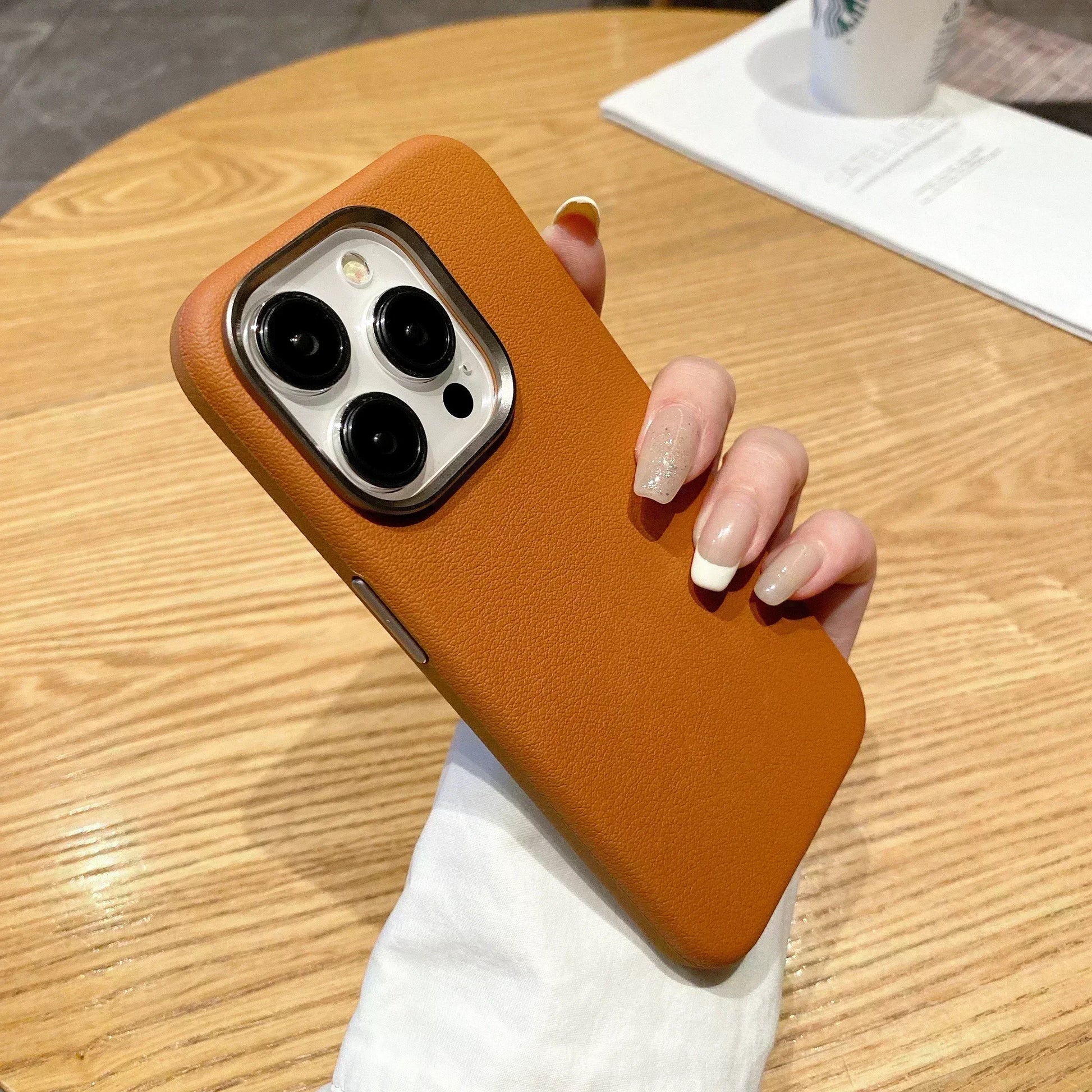 High-End Leather Case - iPhone 15 Pro Max