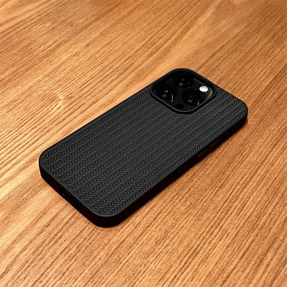 Knitting Grain Soft Case - iPhone 11-16 Pro Max