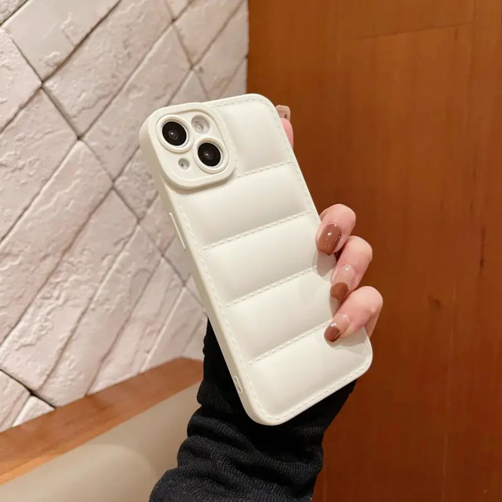 Puffer Down Jacket Phone Case - iPhone 12-14 Pro Max