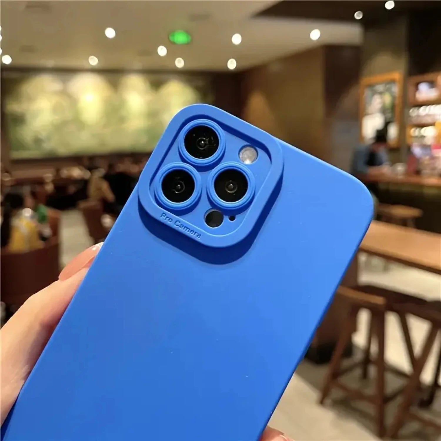 Luxurious Silicone Solid Case - iPhone 1-14 Pro Max