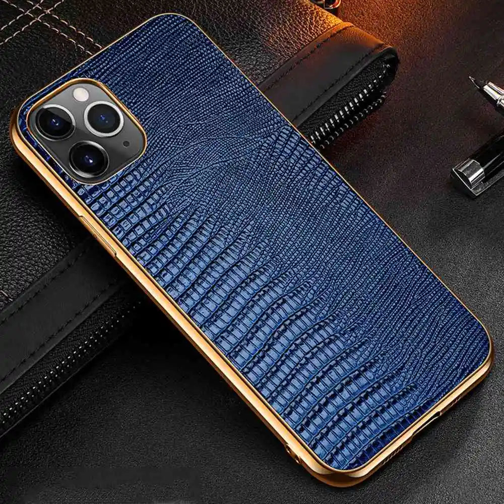 Genuine Leather Soft Edge Case - iPhone 12-13 Pro Max