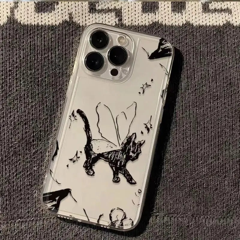 Butterfly Anti-Fall Case - iPhone 12-16 XR XS