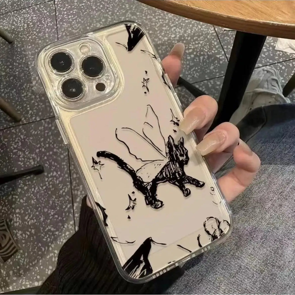 Butterfly Anti-Fall Case - iPhone 12-16 XR XS