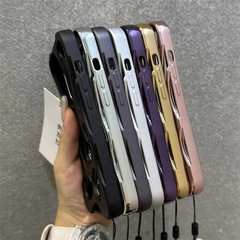 3D Luxury Plating Case - iPhone 13-15 Pro Max