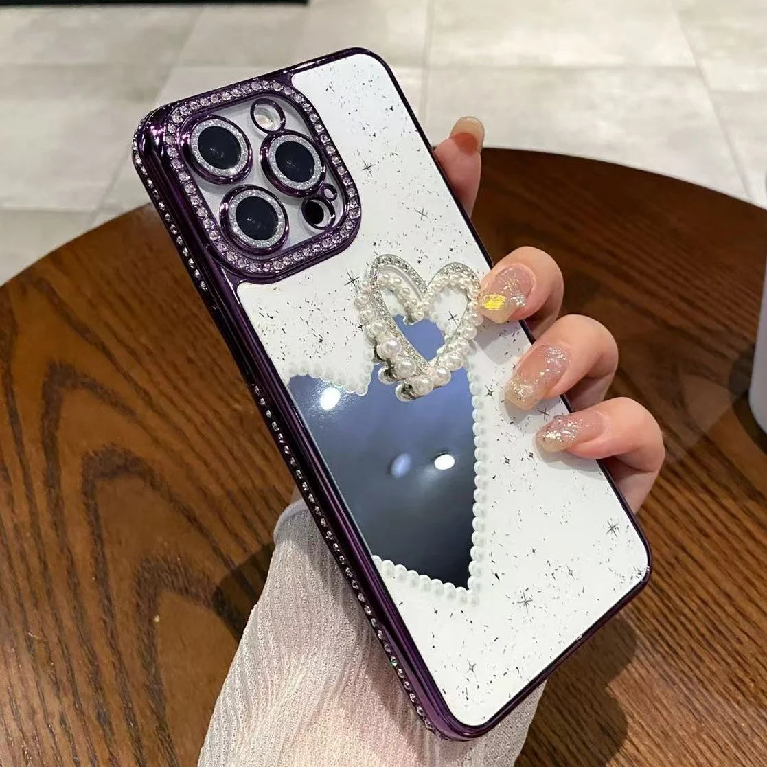 Mirror Pearl Shine Case - iPhone 12-16 Pro Max