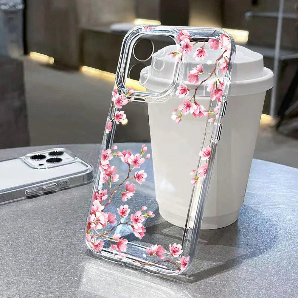 Lotus Flower Soft Case - iPhone 12-16 Pro Max