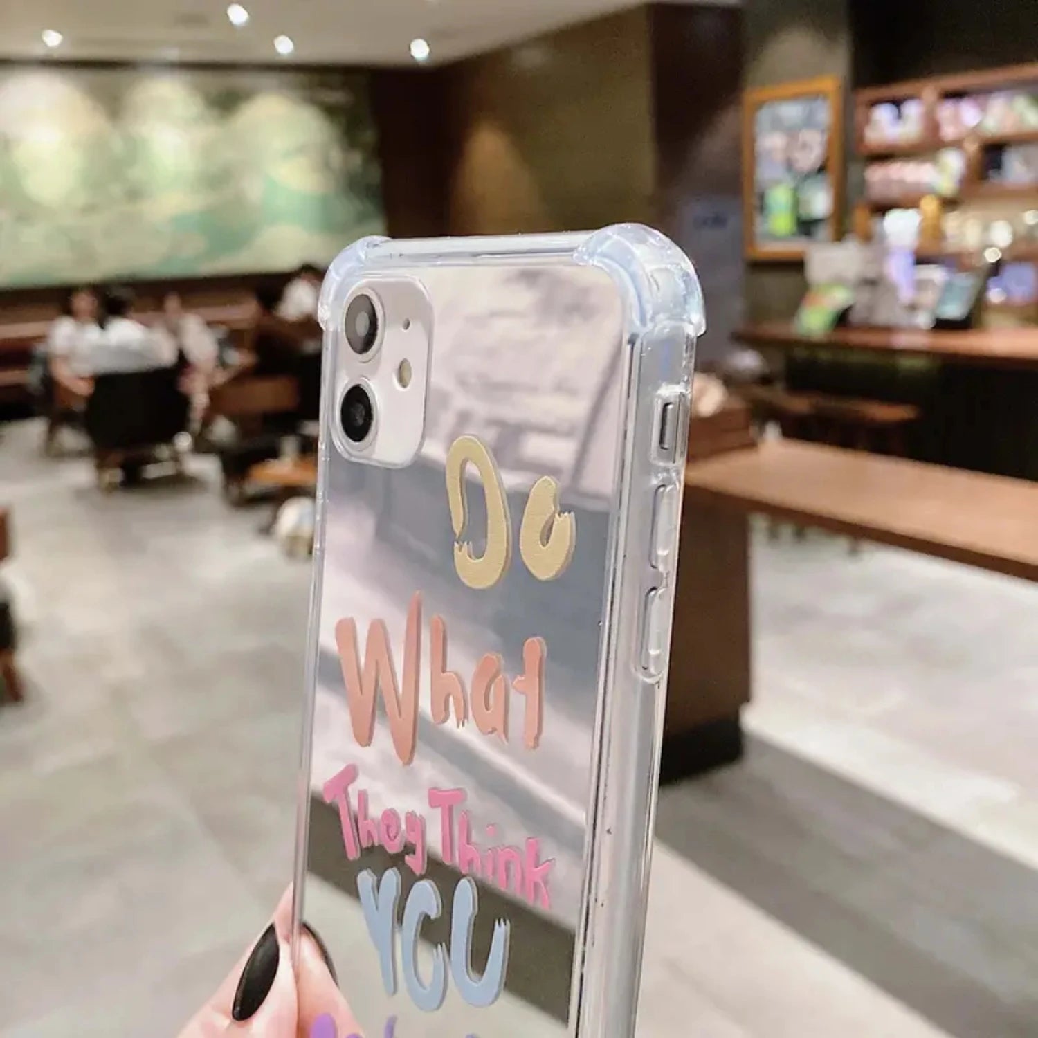 Graffiti Mirror Sleeve Case - iPhone 12-14 Pro Max