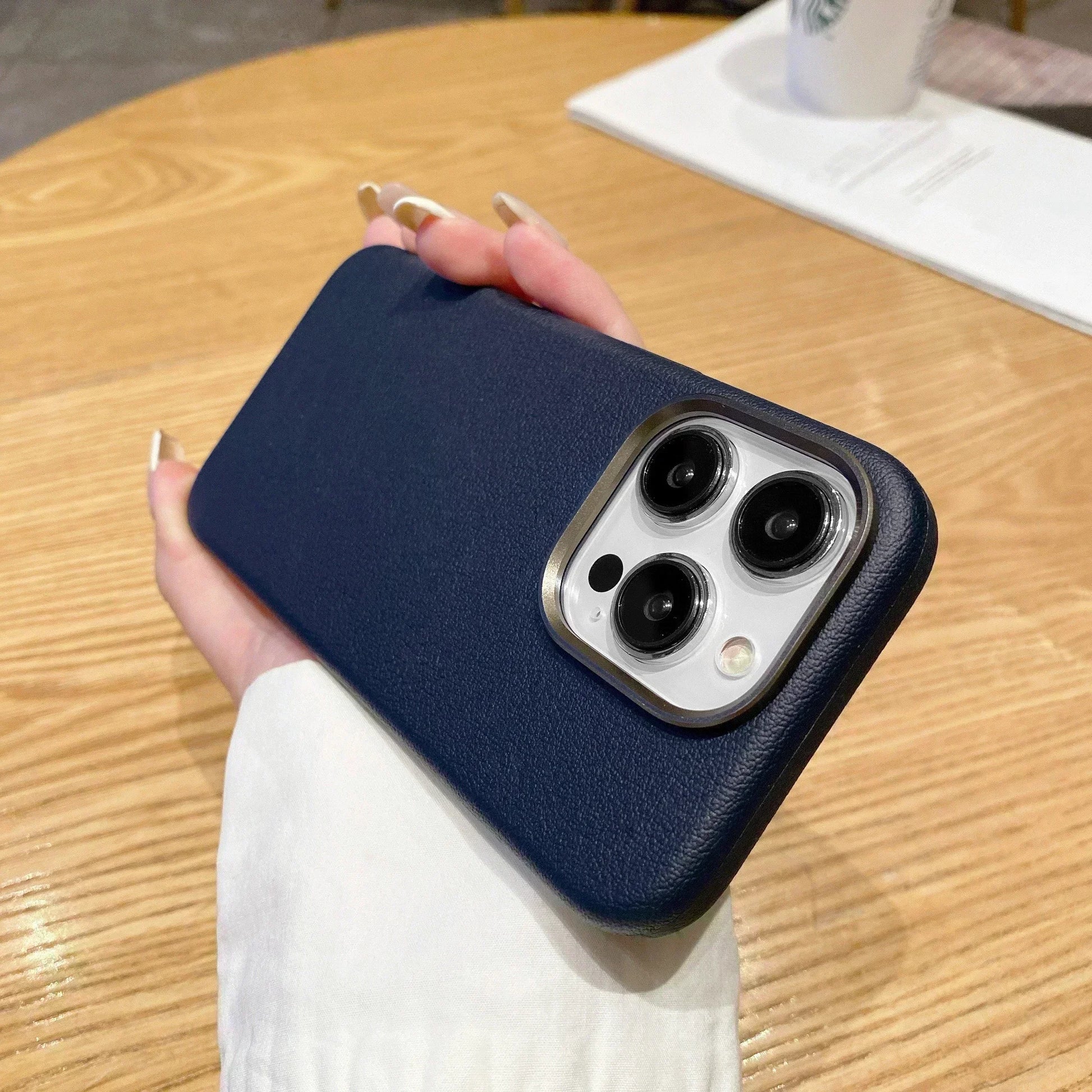 High-End Leather Case - iPhone 15 Pro Max