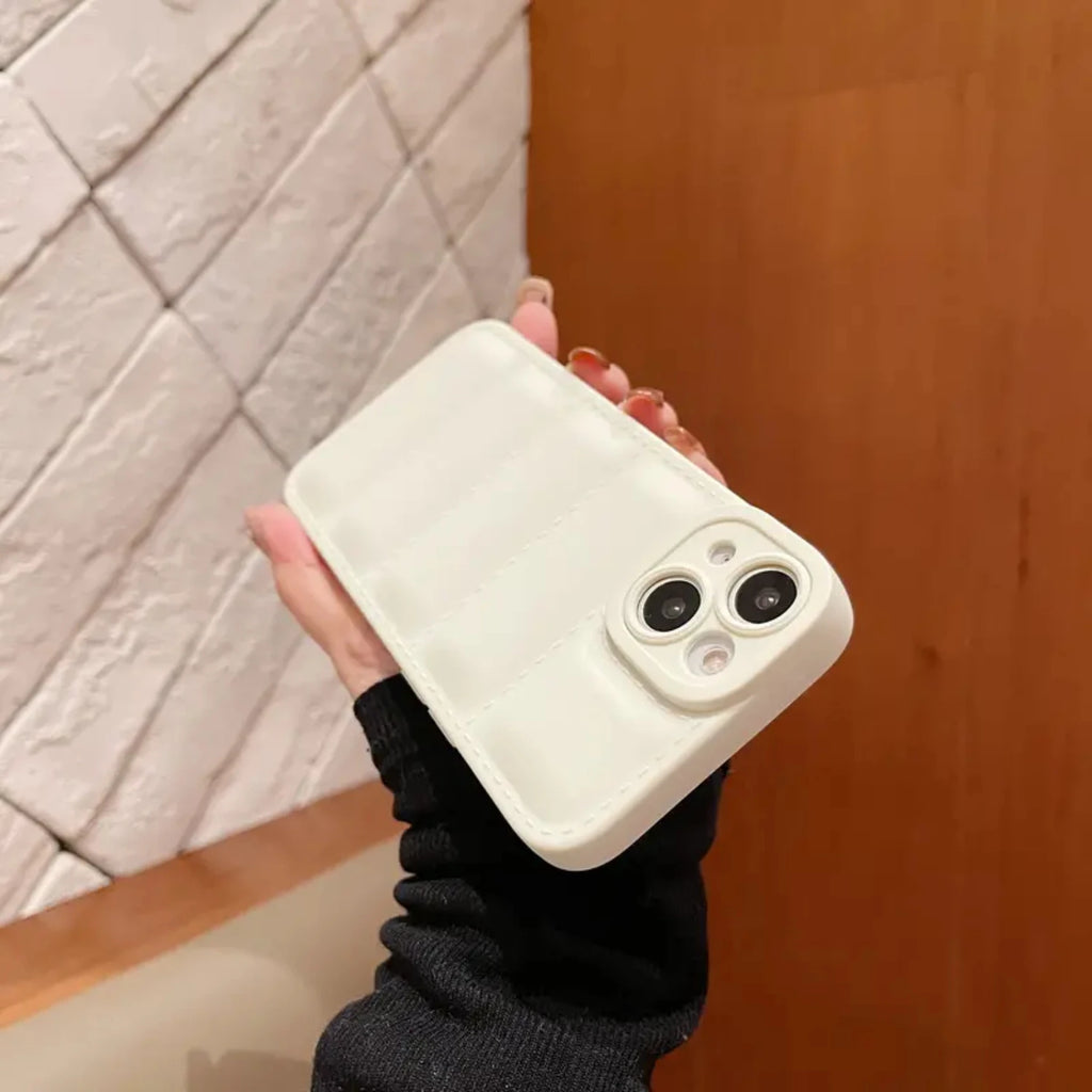 Puffer Down Jacket Phone Case - iPhone 12-14 Pro Max