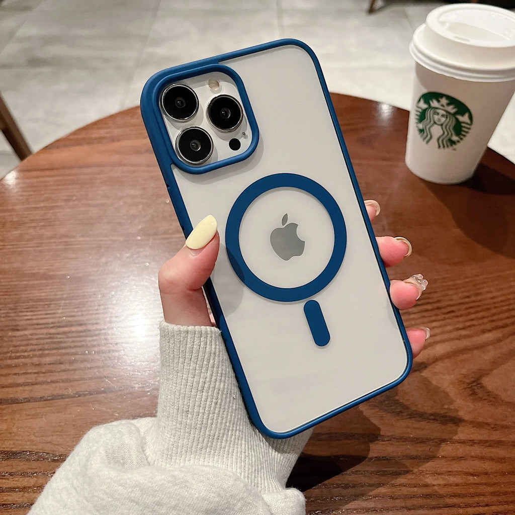 Colorful Magsafe Matte Case - iPhone 11-16 Pro Max