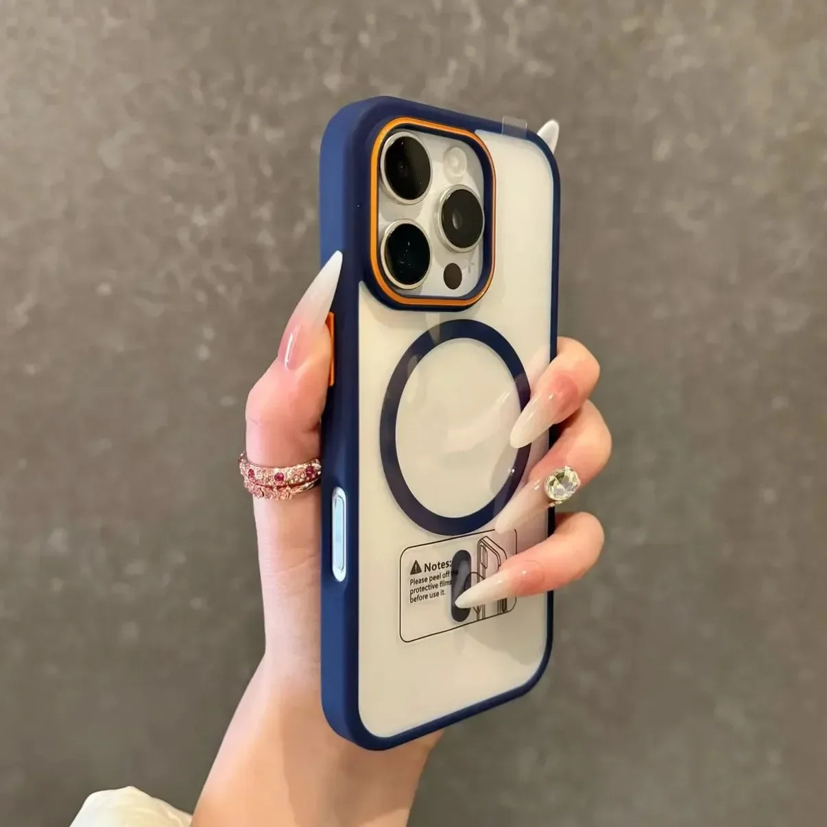 Transparent Magsafe Case - iPhone 12-16 Pro Max