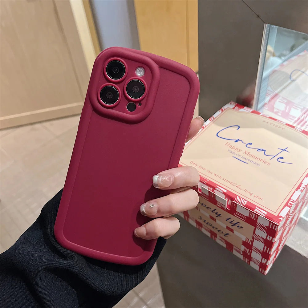 Cute Soft Matte Case - iPhone 5-13 XR XS Max