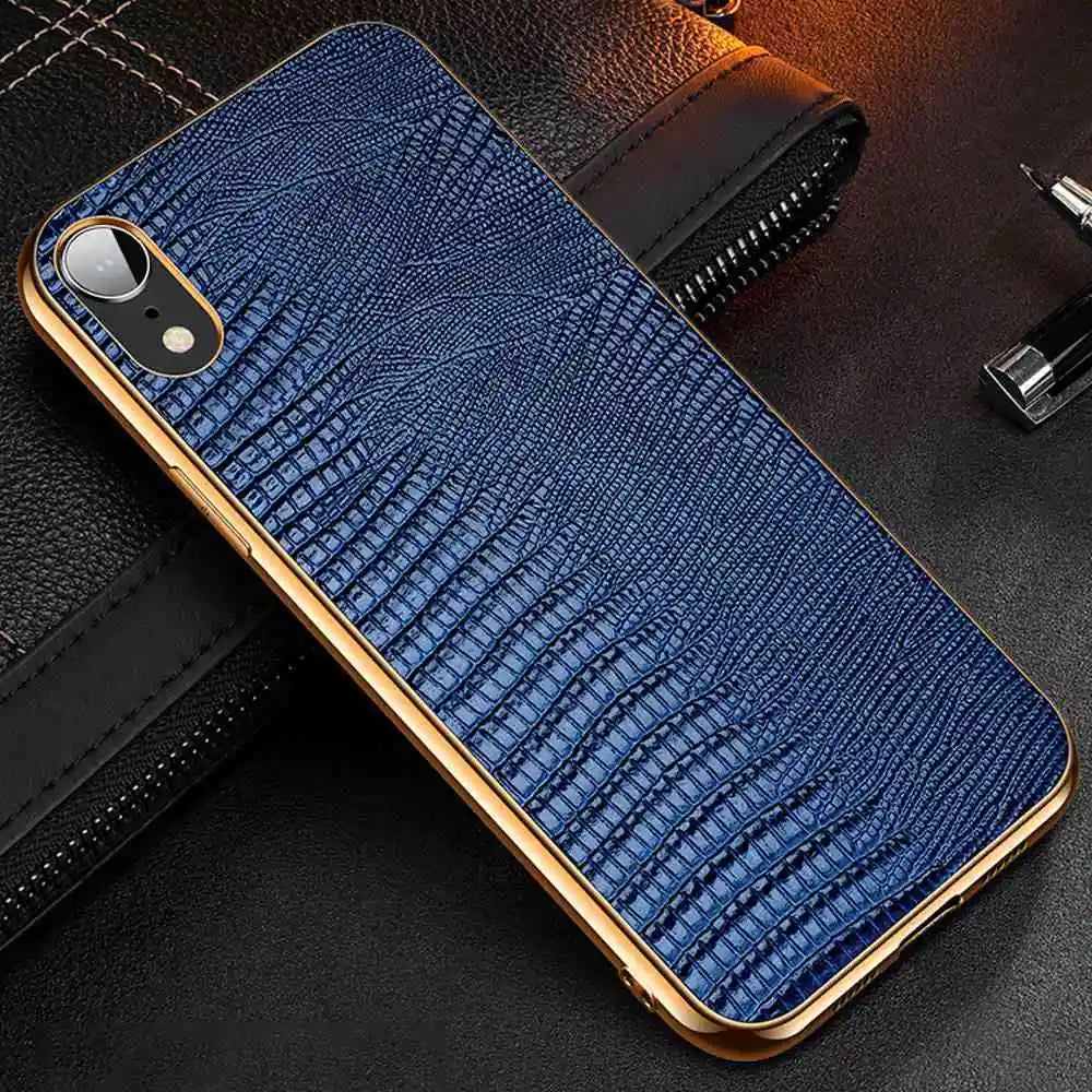 Genuine Leather Soft Edge Case - iPhone 12-13 Pro Max