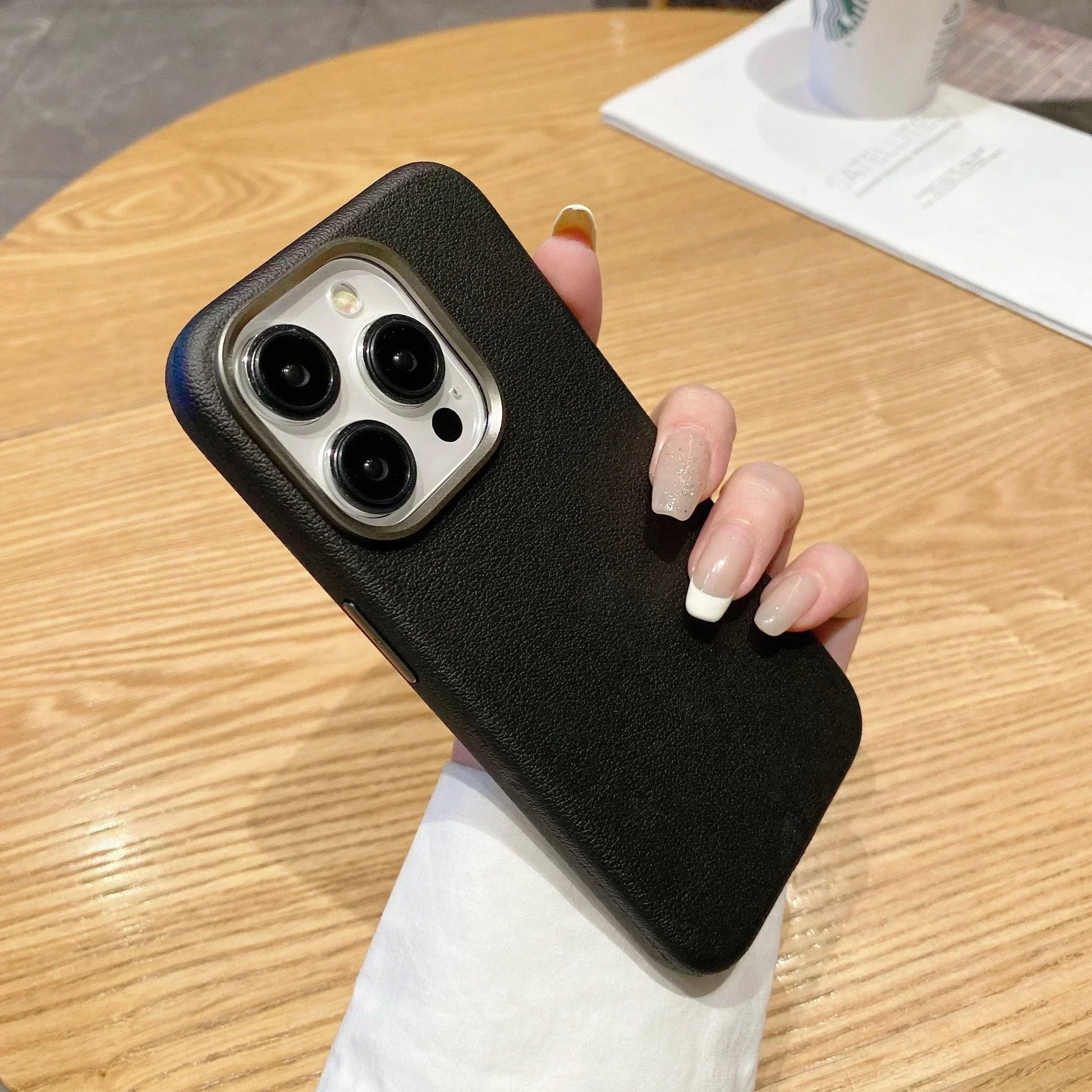 High-End Leather Case - iPhone 15 Pro Max