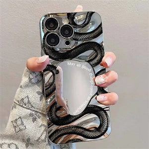 Snake Graphic Shockproof Case - iPhone 11-16 Pro Max