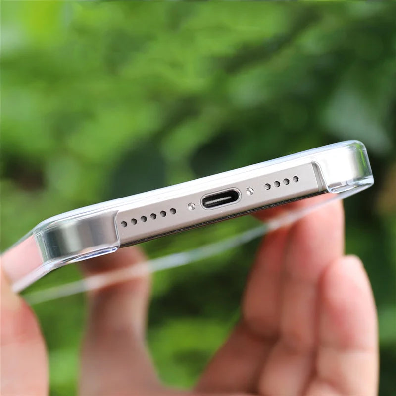 Transparent Magsafe Case - iPhone 13-15 Pro Max