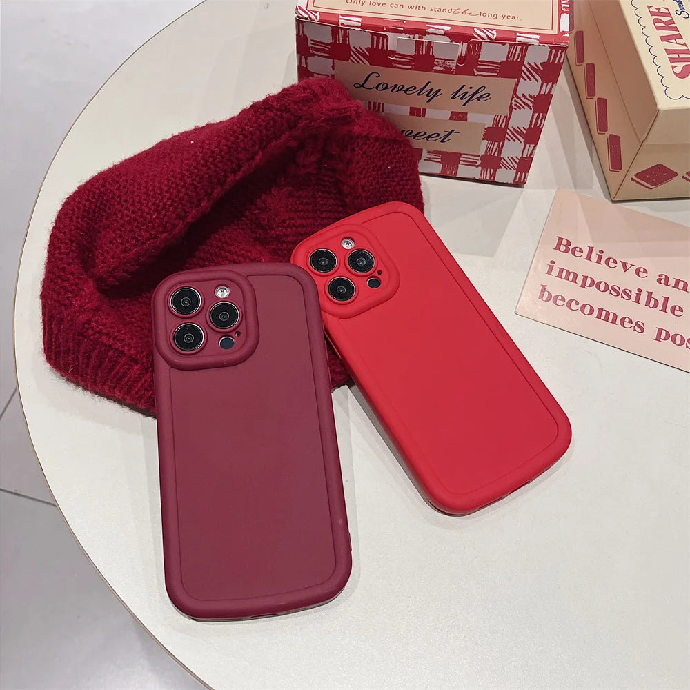 Cute Soft Matte Case - iPhone 5-13 XR XS Max