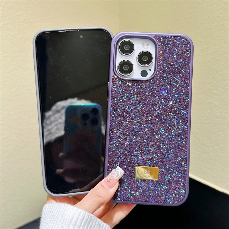 Shiny Diamond Rubber Case - iPhone 11-16
