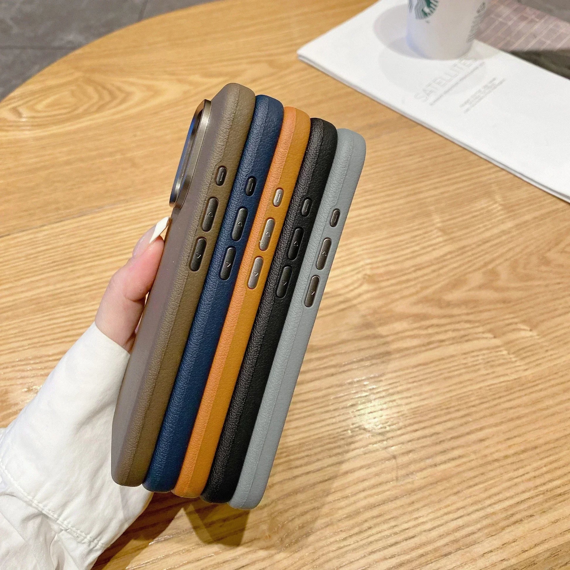 High-End Leather Case - iPhone 15 Pro Max