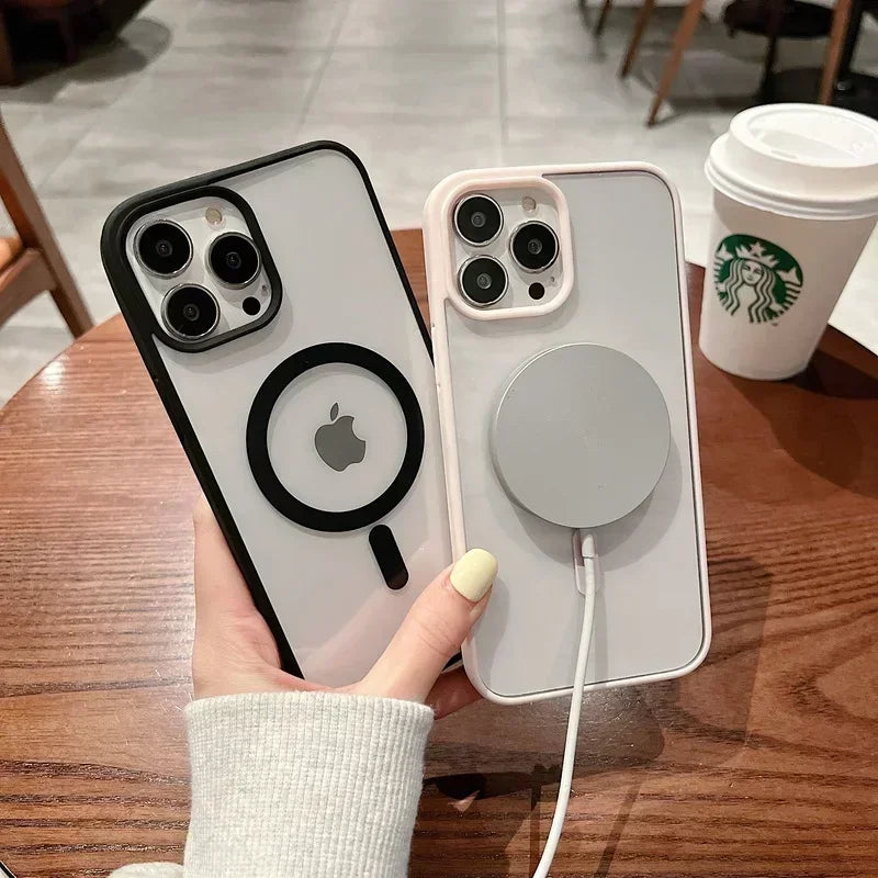 Colorful Magsafe Matte Case - iPhone 11-16 Pro Max