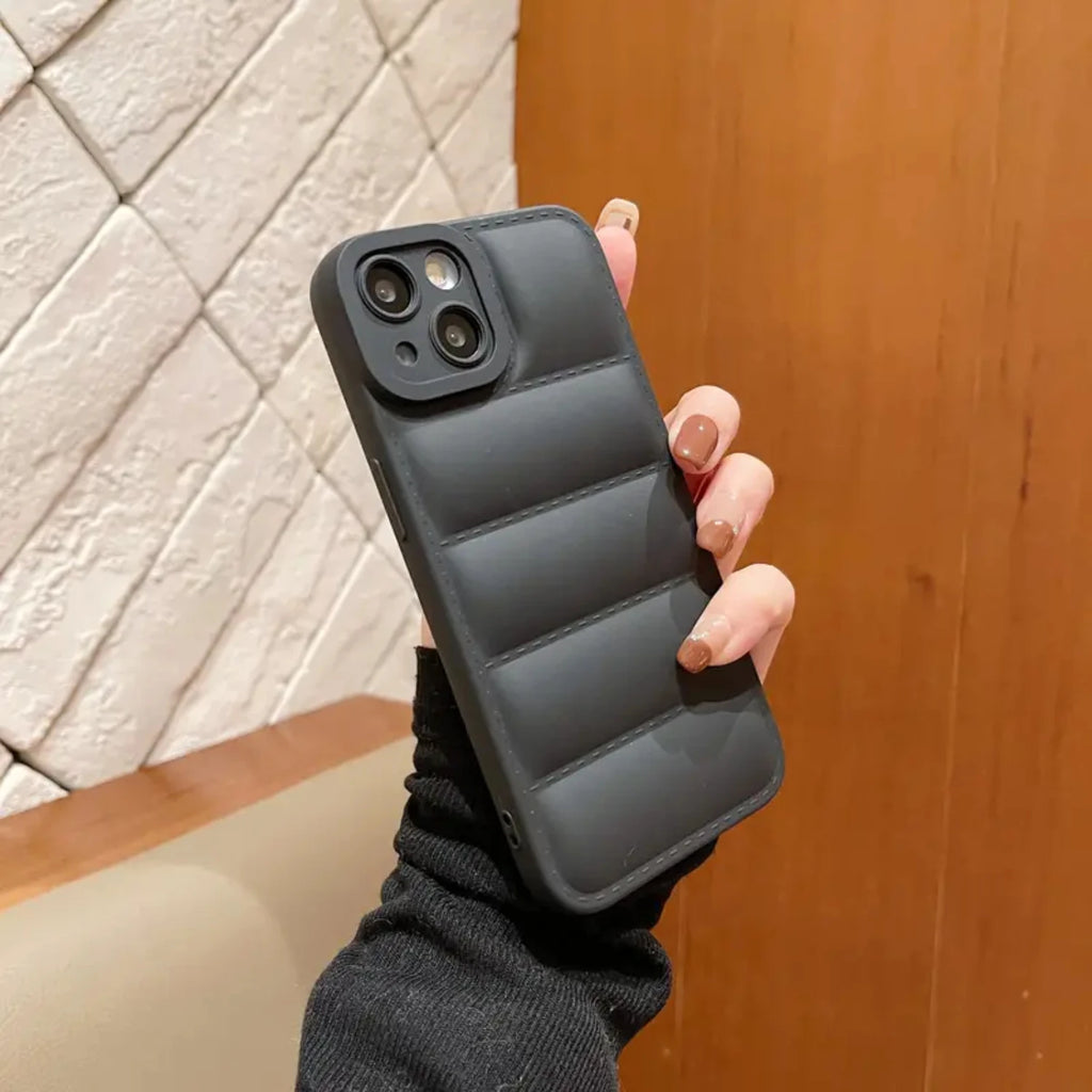 Puffer Down Jacket Phone Case - iPhone 12-14 Pro Max