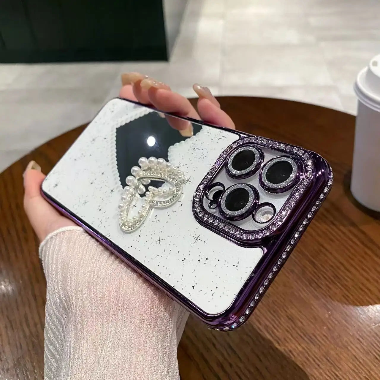 Mirror Pearl Shine Case - iPhone 12-16 Pro Max
