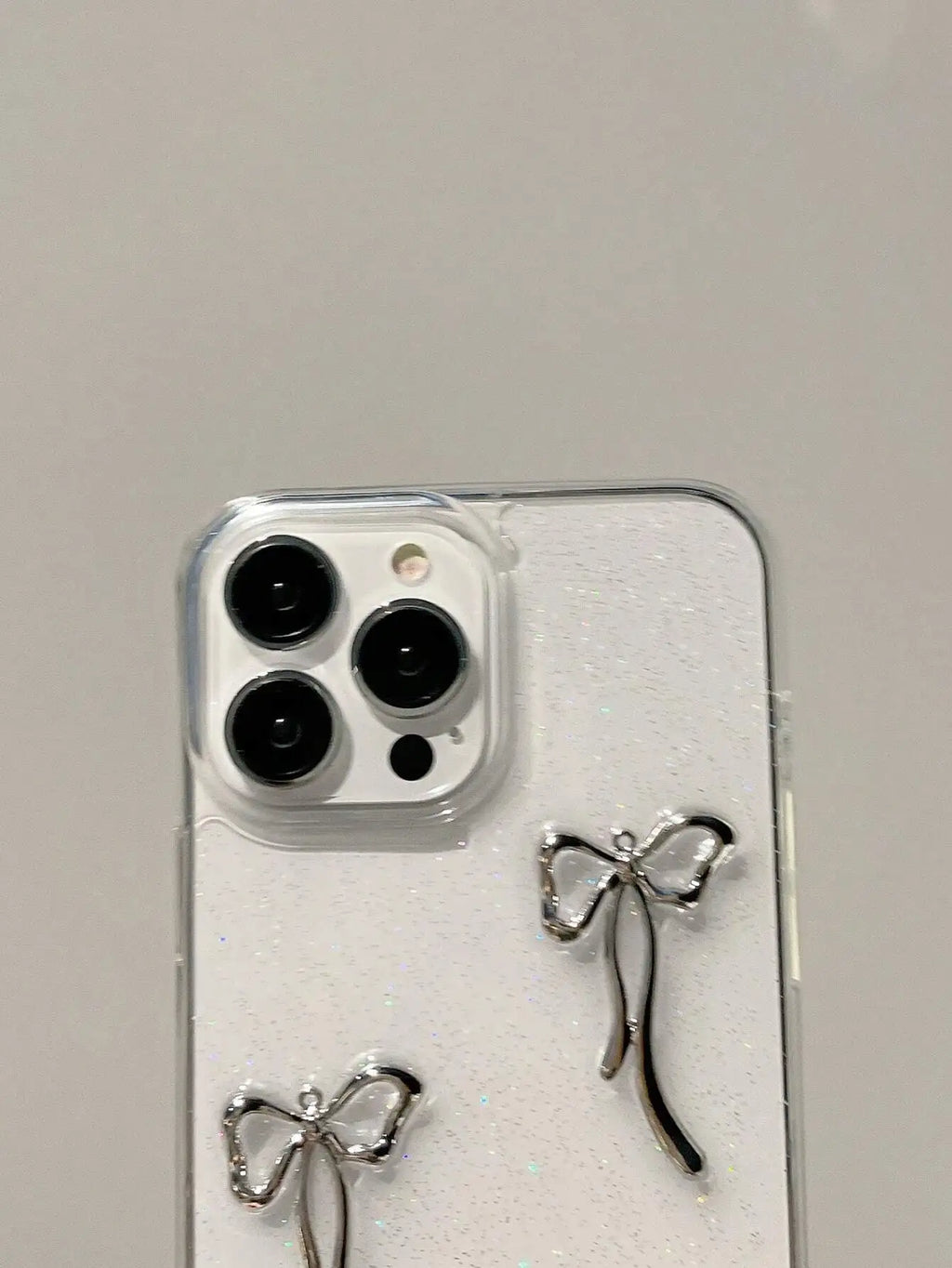 Bowknot Dropproof Clear Case - iPhones