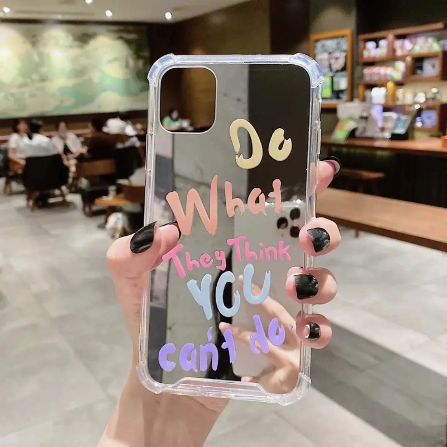 Graffiti Mirror Sleeve Case - iPhone 12-14 Pro Max