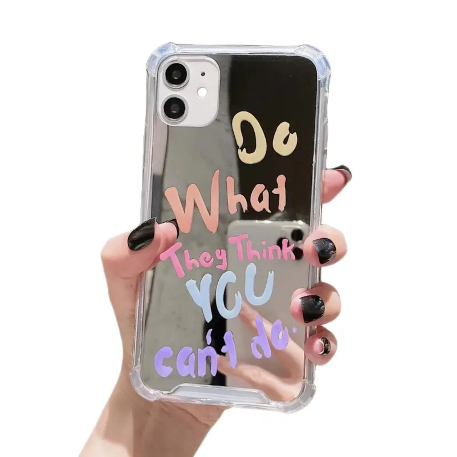 Graffiti Mirror Sleeve Case - iPhone 12-14 Pro Max