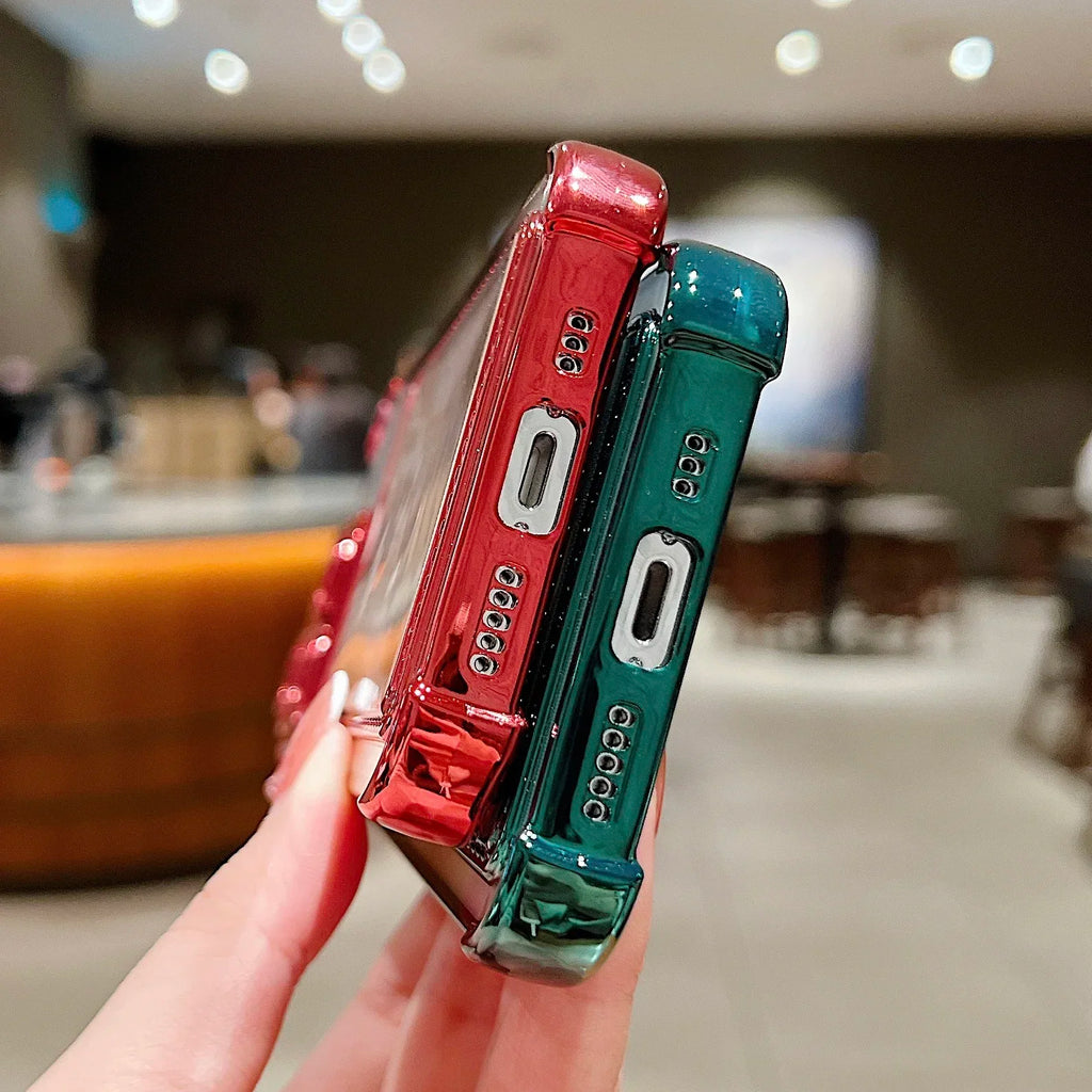 Transparent Wallet Card Case - iPhone 11-15 Pro Max