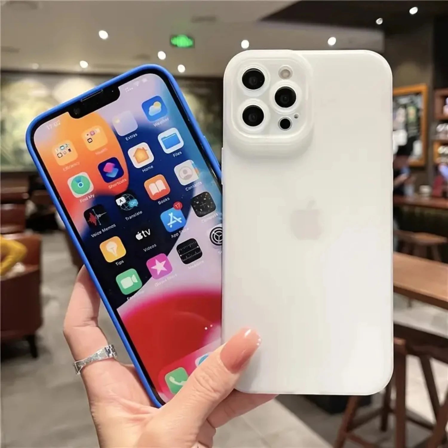 Luxurious Silicone Solid Case - iPhone 1-14 Pro Max