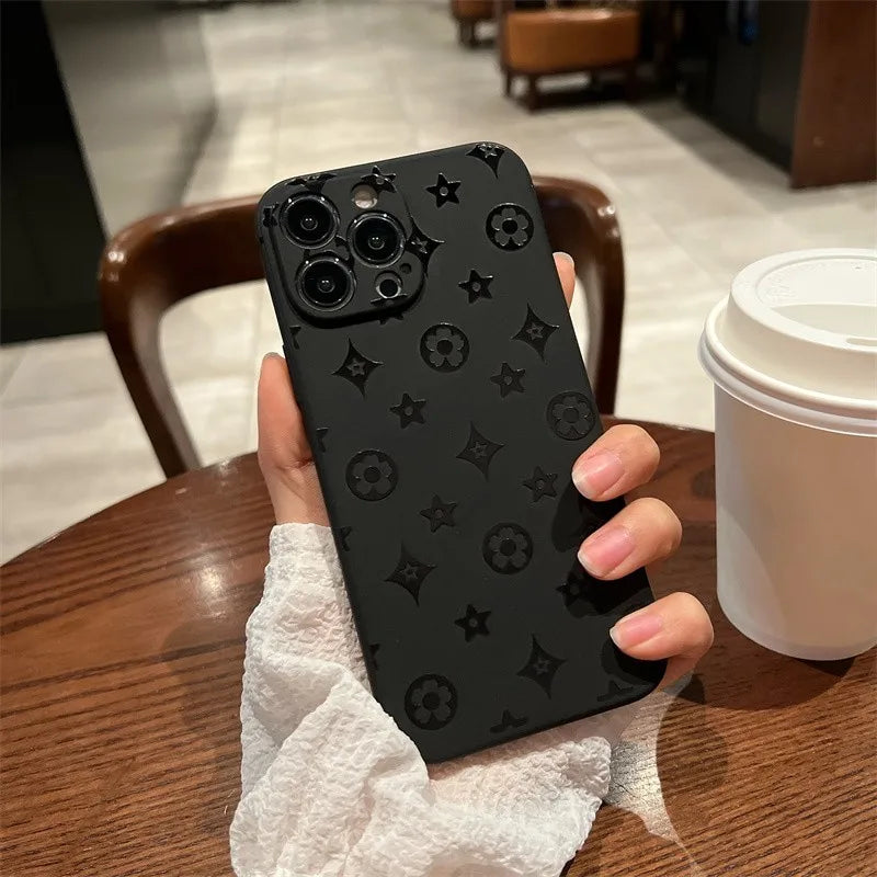 Retro Classic Black Case - iPhone 12-16 Pro Max