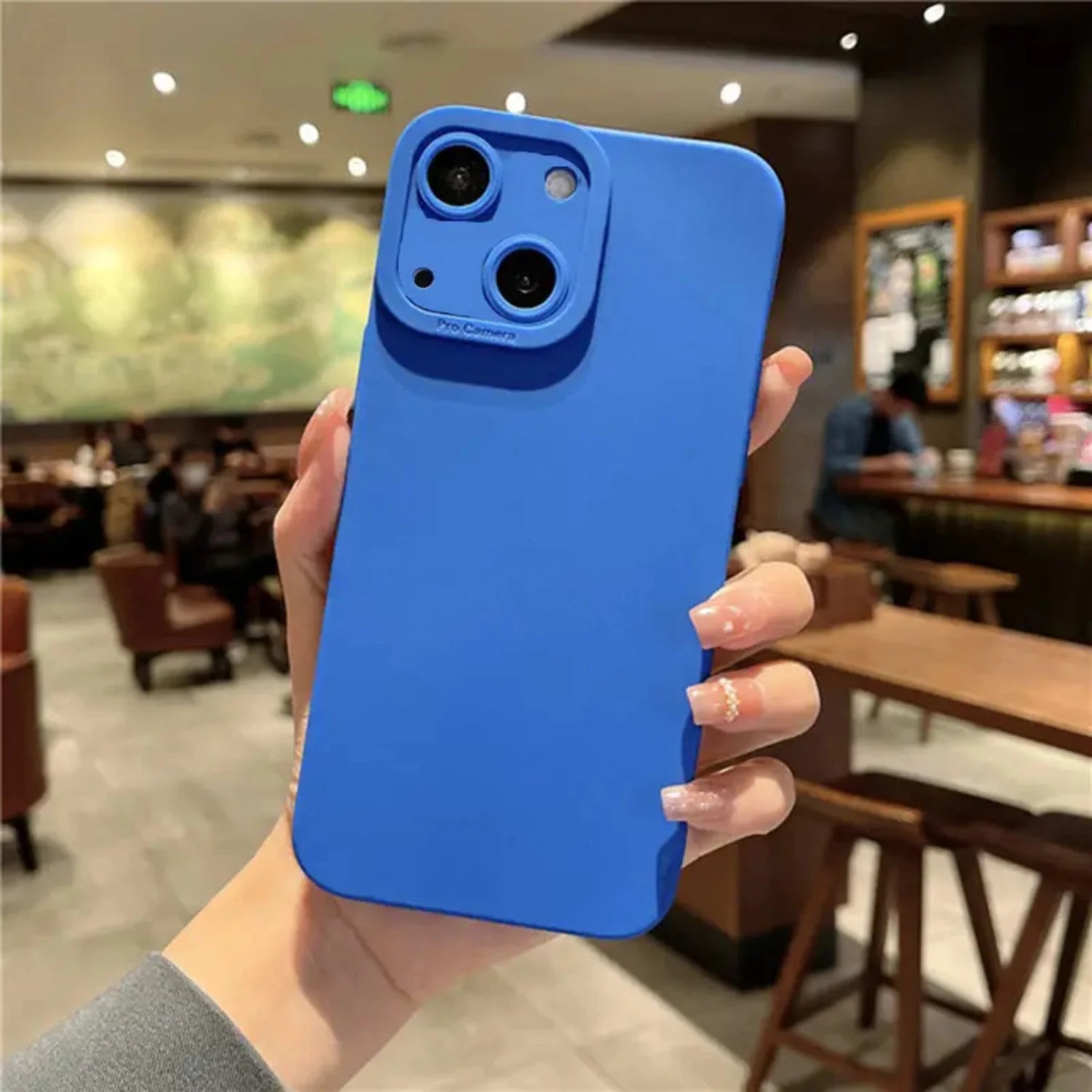 Luxurious Silicone Solid Case - iPhone 1-14 Pro Max