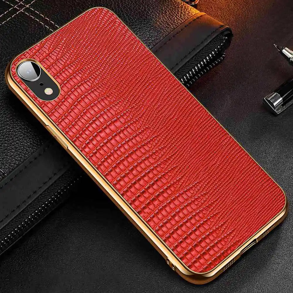 Genuine Leather Soft Edge Case - iPhone 12-13 Pro Max