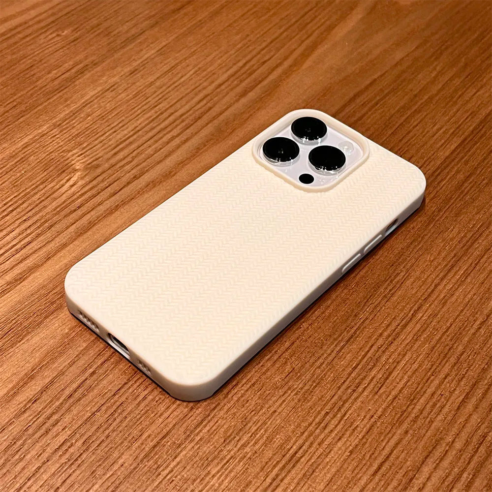 Knitting Grain Soft Case - iPhone 11-16 Pro Max