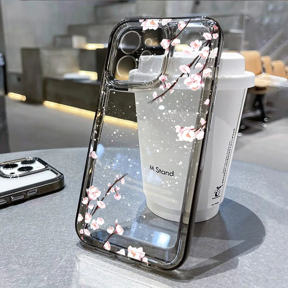 Lotus Flower Soft Case - iPhone 12-16 Pro Max