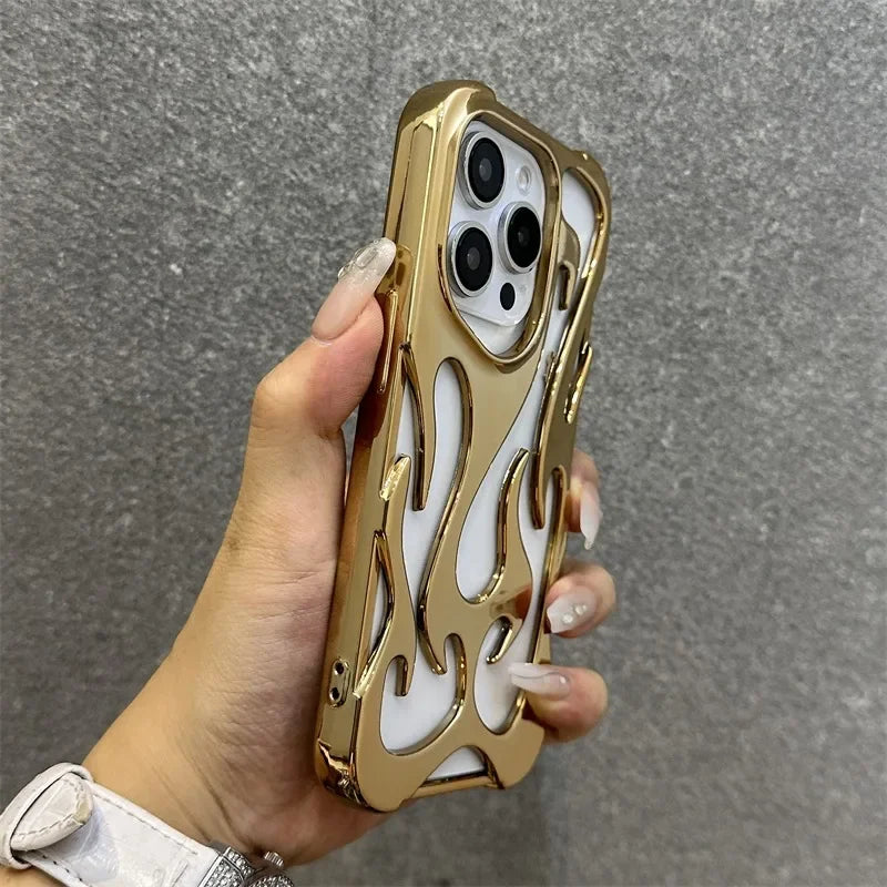 3D Luxury Plating Case - iPhone 13-15 Pro Max