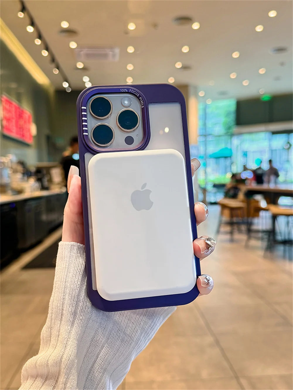 Luxury Clear Heat Magsafe Case - iPhone 11-16 Pro Max