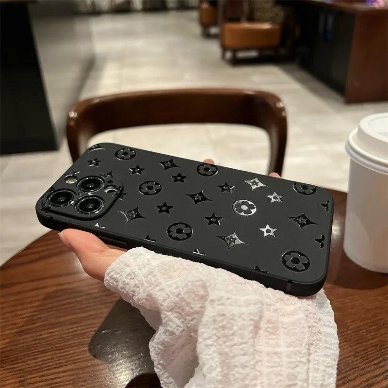 Retro Classic Black Case - iPhone 12-16 Pro Max