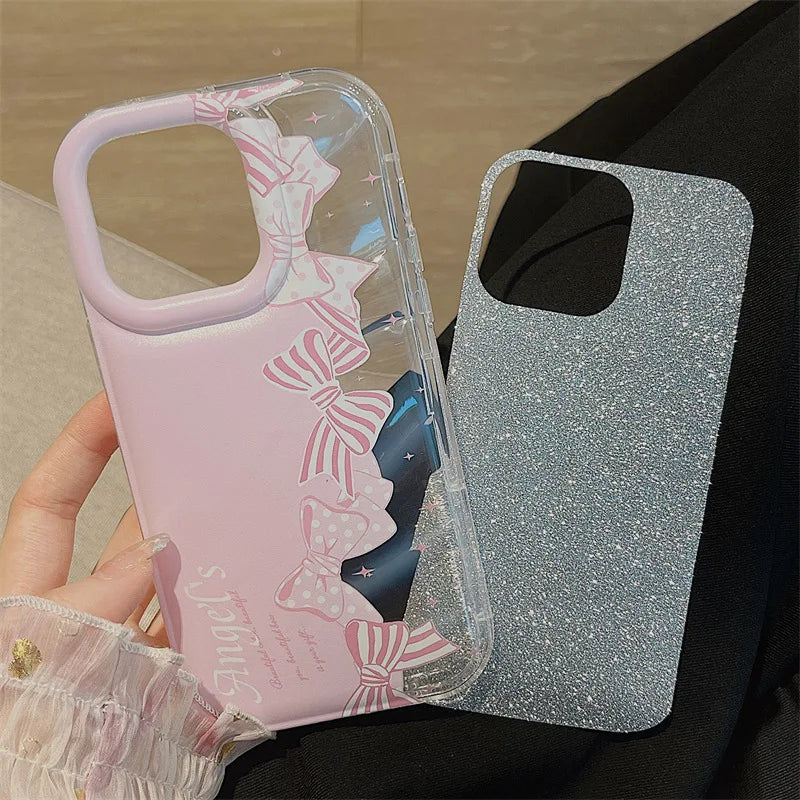 Korean 3D Aurora Bracelet Case - iPhone 13-16 Pro Max