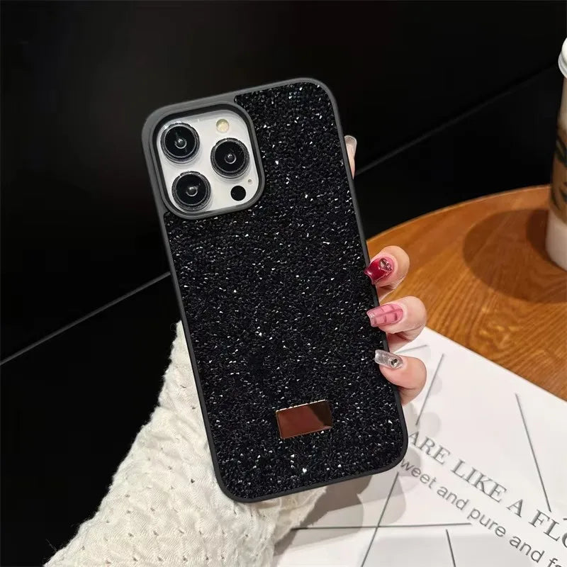 Shiny Diamond Rubber Case - iPhone 11-16