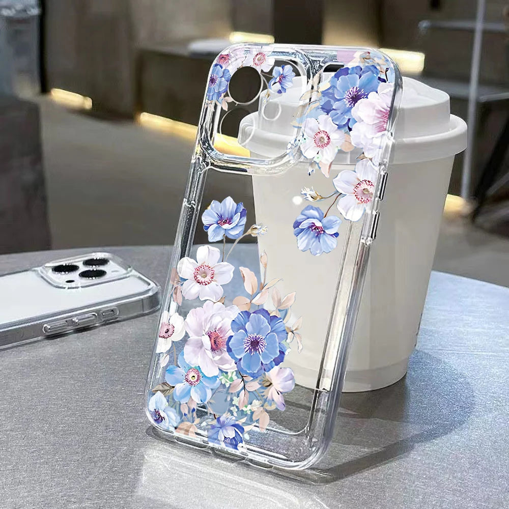 Lotus Flower Soft Case - iPhone 12-16 Pro Max