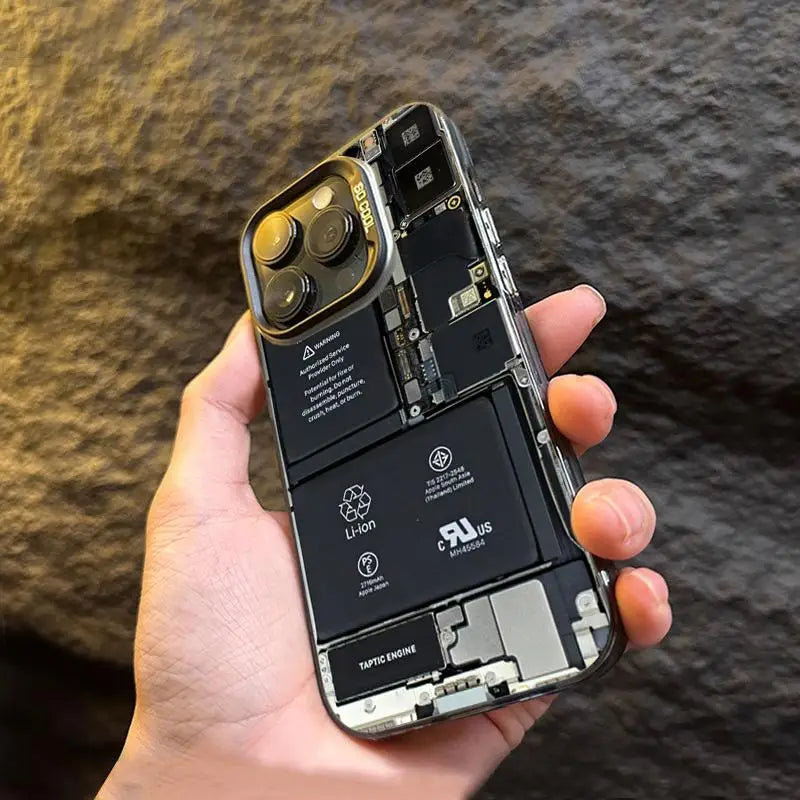 Circuit Anti-Slip Hard Case - iPhone 13-16 Pro Max